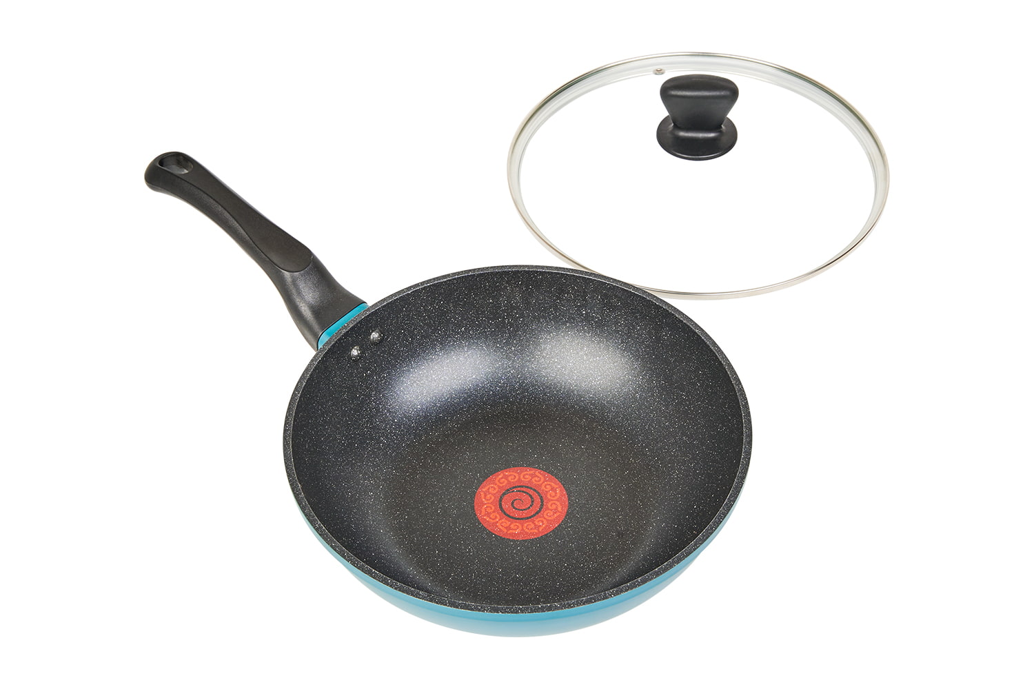 CF-JLB2493D Nonstick stekpannor, med lock och nonstick stenhärledd beläggning